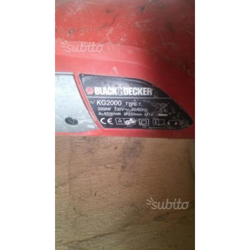 Smerigliatrice Black decker