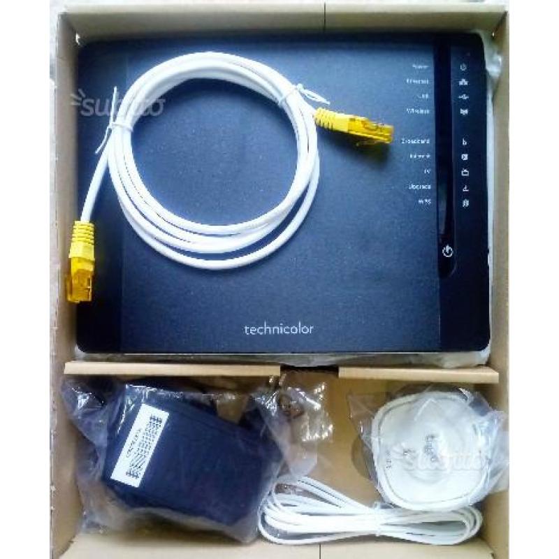 Modem Fastweb Technicolor tg 589 vn v2