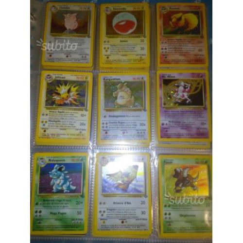 Pokémon set jungle completo