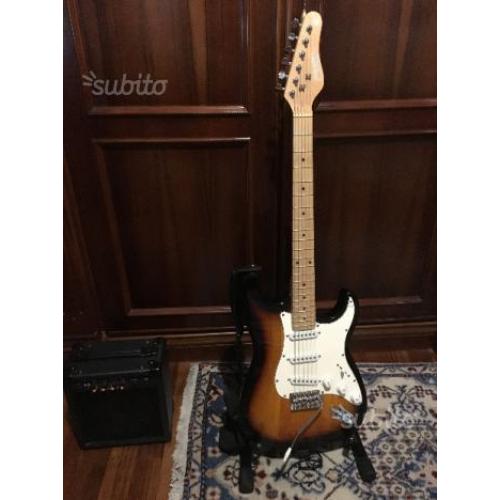 Chitarra elettrica Spider con Amplificatore