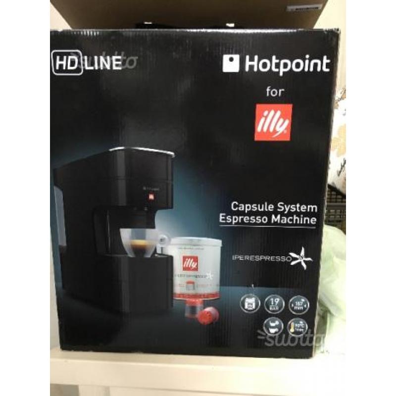 Macchina da caffè hotpoint illy