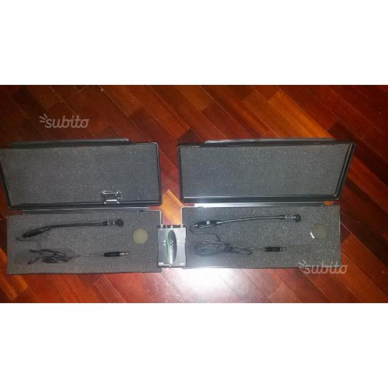 2 microfoni jts cx516w alimentatore Ps 500