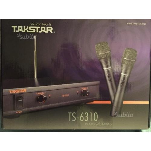 Coppia radiomicrofoni Takstar