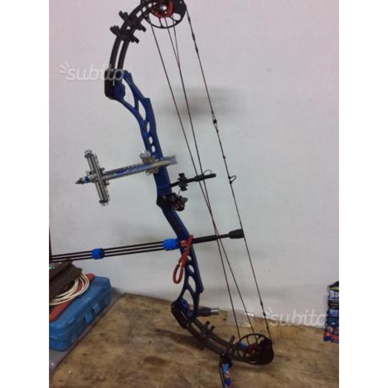 Arco compound completo + accessori
