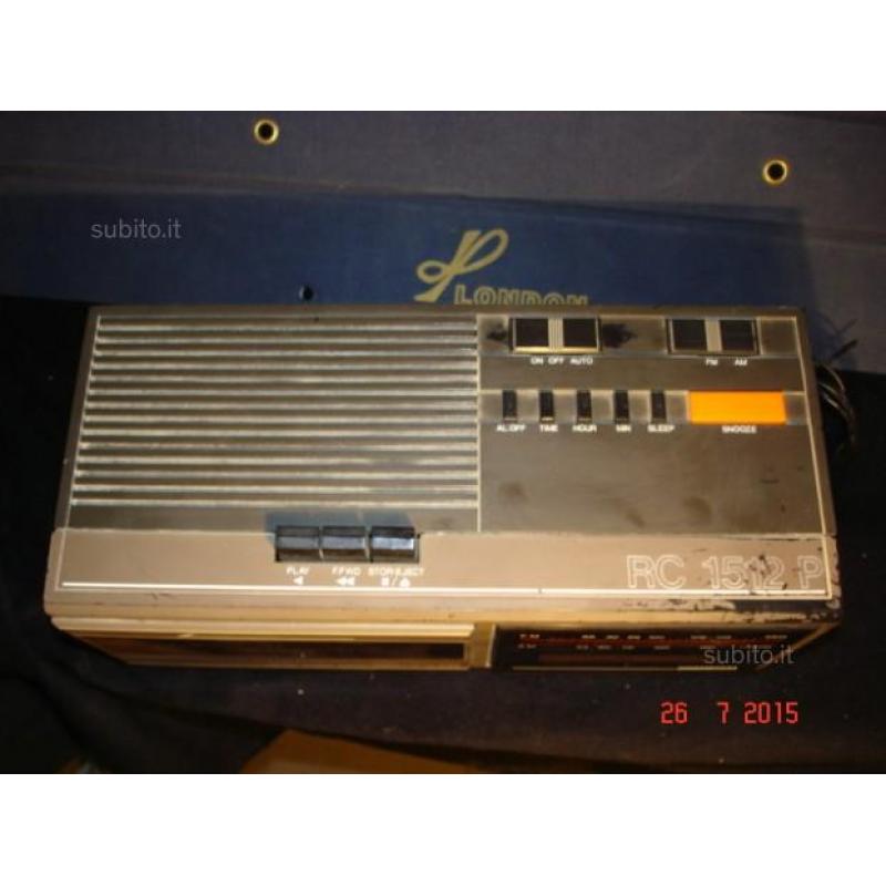 Radiosveglia vintage