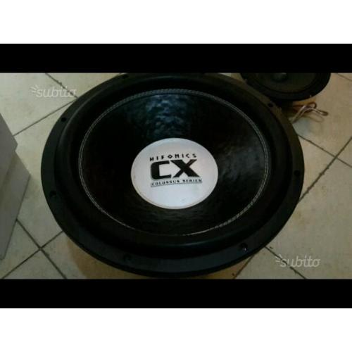 Sub hifonics cx15 4500wrms