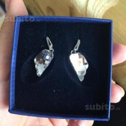 Swarovski originale 2 collane ali d'angelo
