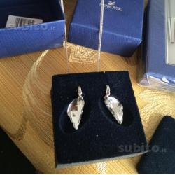 Swarovski originale 2 collane ali d'angelo