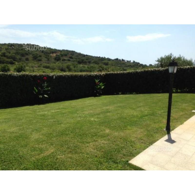 Nuova villa con giardino a 2 minuti da Lu impostu
