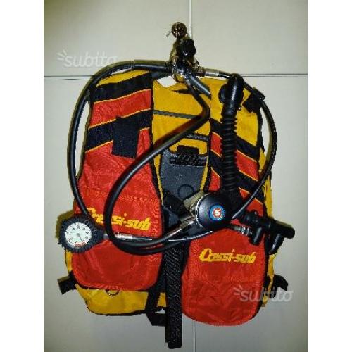Jacket cressi + erogatore