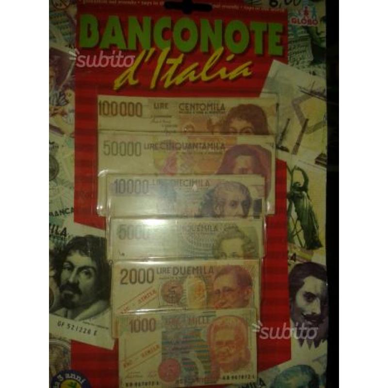Banconite fax-simile lire in blister