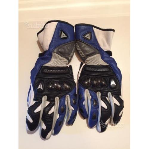 Guanti moto in pelle DAINESE + guanti SPARCO