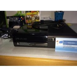 XBOX360 E da 250GB + cuffia +GIOCHI+Scatola orig