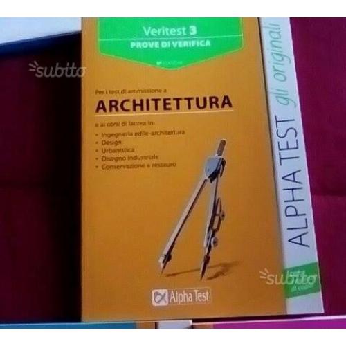 Libri preparazione test di architettura