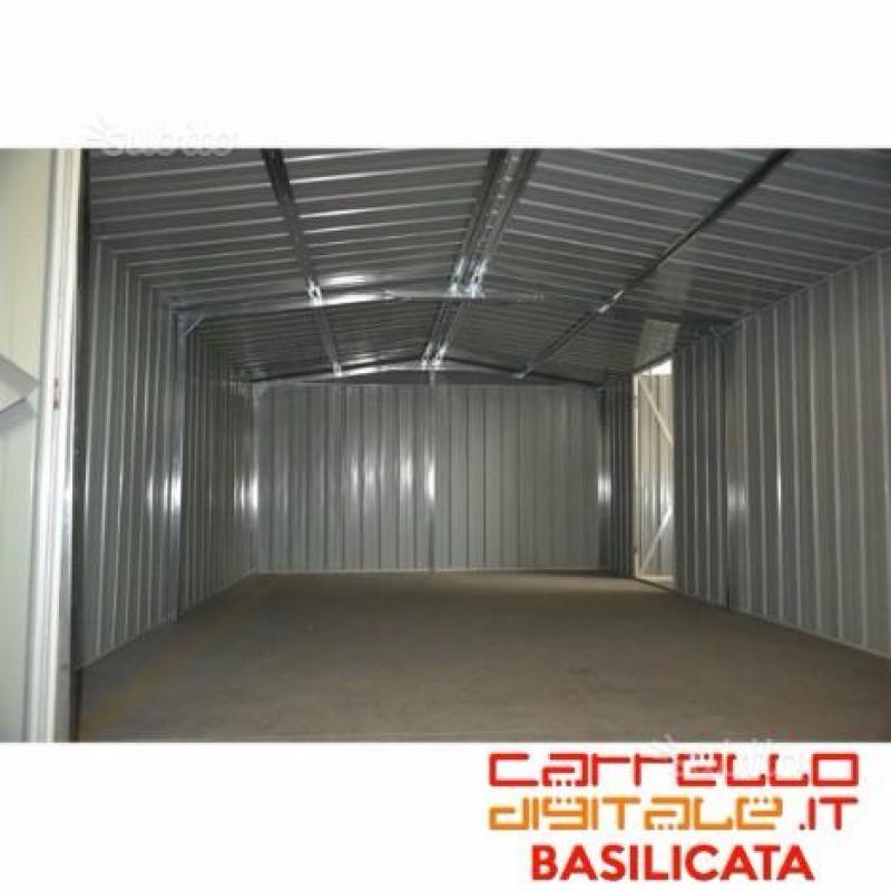 Box Acciaio 5.10x3.45 - peso 320kg - 18MQ - BIANCO