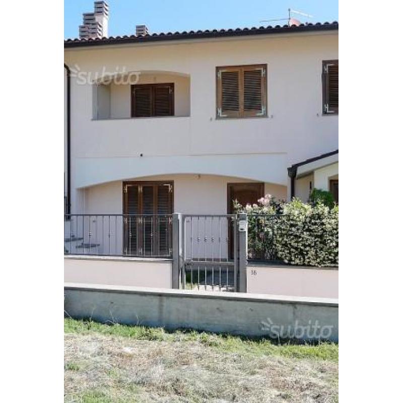 _ VILLA a schiera NUOVA e MAI ABITATA _ rifinita