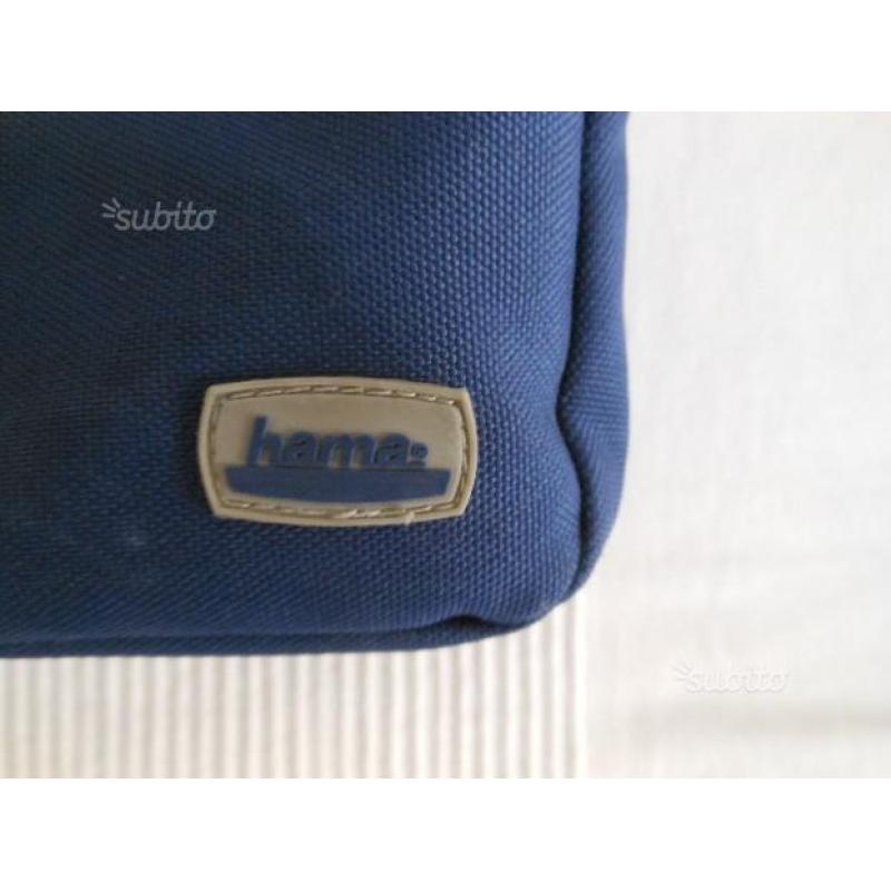 BORSA HAMA blu per fotocamera videocamera
