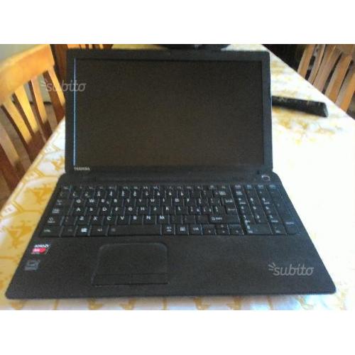 Notebook Toshiba difettoso