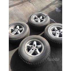 Cerchi Jeep gommati Fulda 225/75/15 M+S