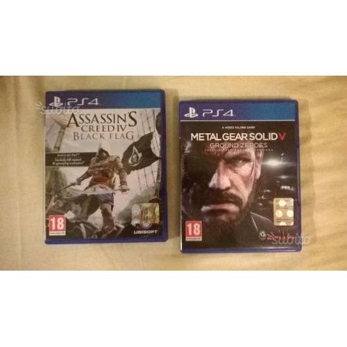 Giochi ps4