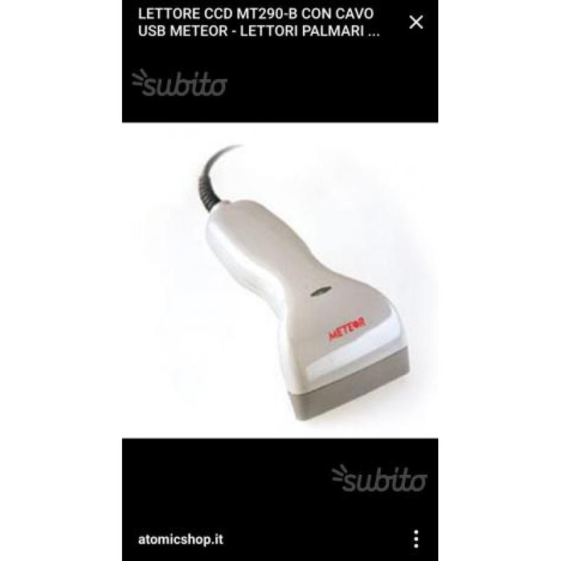 Lettore bar code ccd ps2