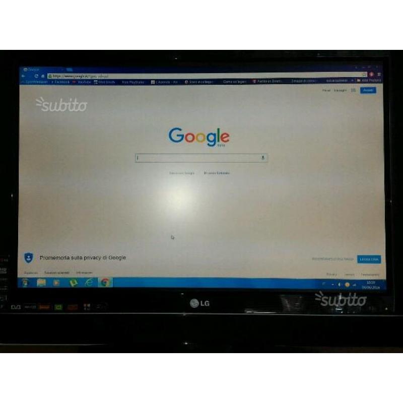 Tv hd-Monitor pc LG 22"