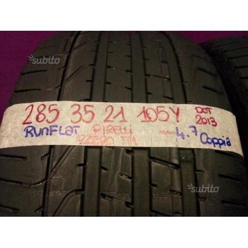 Gomme 285 35 21 Pirelli estive usate