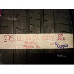 Gomme 275 40 19 Pirelli estive usate