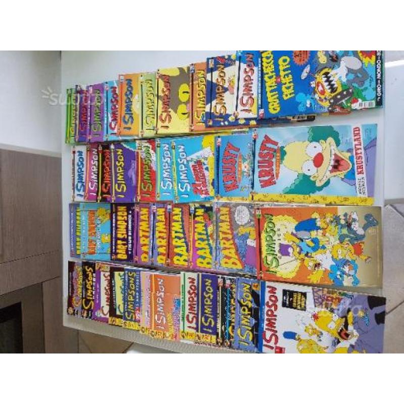Collezione 42 fumetti simpson