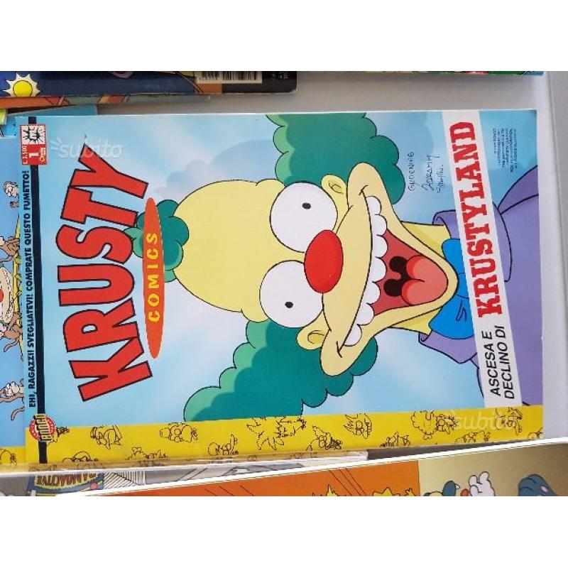 Collezione 42 fumetti simpson