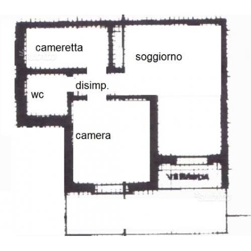 Porto san paolo centro trilocale indipendente