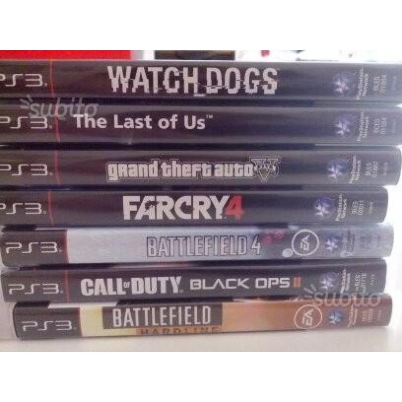 Console ps3 super slim 500 gb usata (2015)