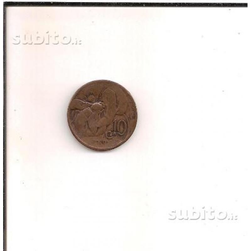 Moneta Italia 10 centesimi ''Ape''