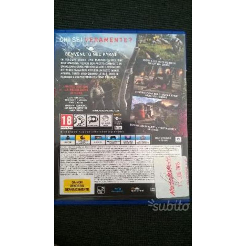 Far Cry 4 PS4 Playstation 4