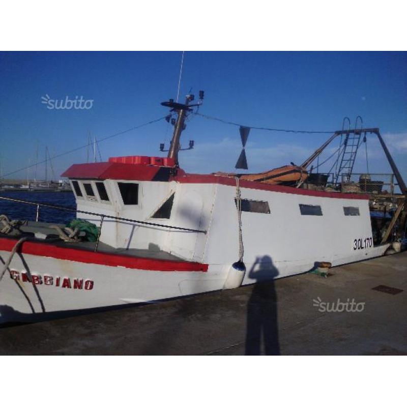 Peschereccio a strascico 12 metri sardegna