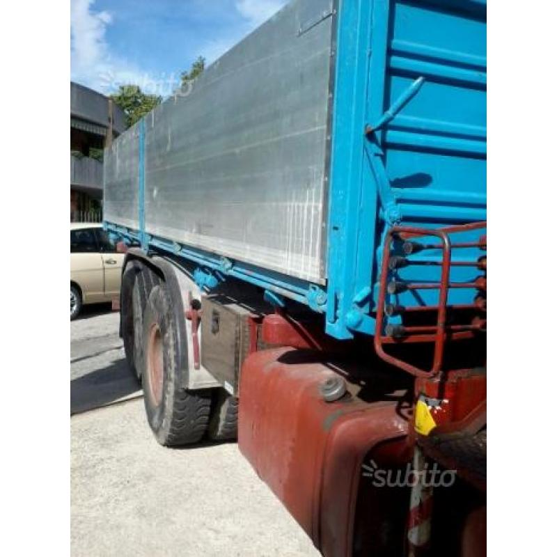 Iveco 619n1 3 Assi Sponde Alluminio Rinforzate Gru