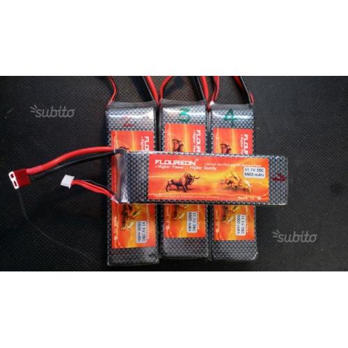 Batterie lipo 3s 5500 mah 35c nuove