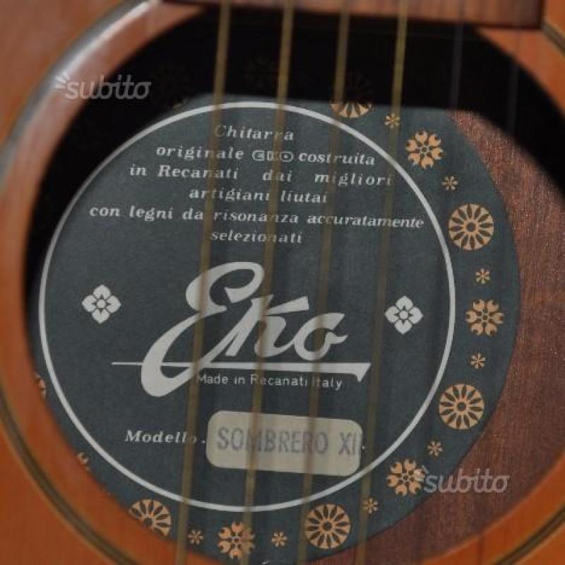 Chitarra eko sombrero 12