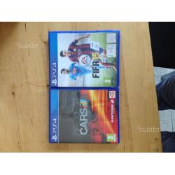 Play station tv fifa 15 project cars ps4