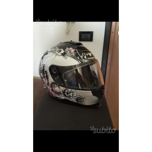 Casco HJC is 17 barbwire tg S