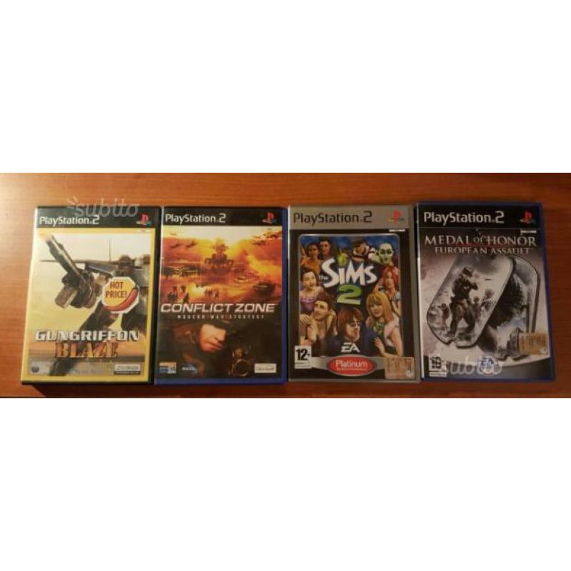 Play station 2 + 4 giochi originali