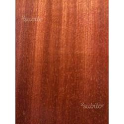 Porte usate in legno color mogano