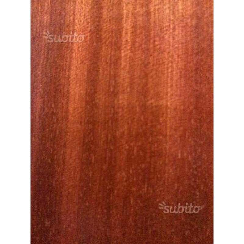 Porte usate in legno color mogano