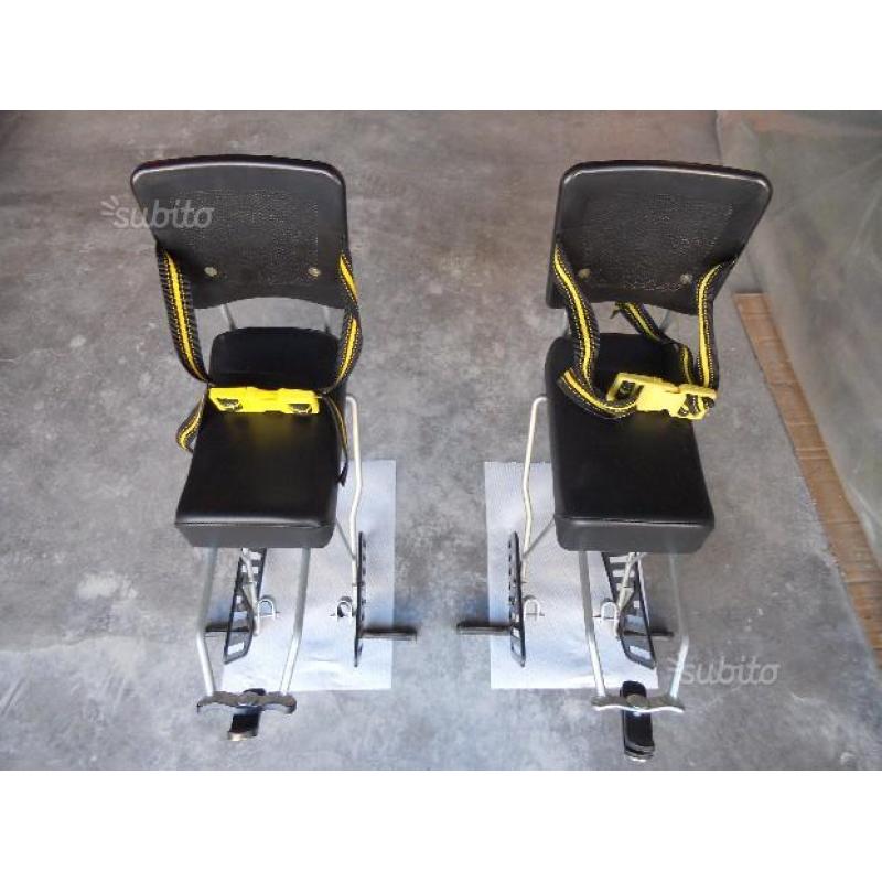 Seggiolini bimbi per biciclette