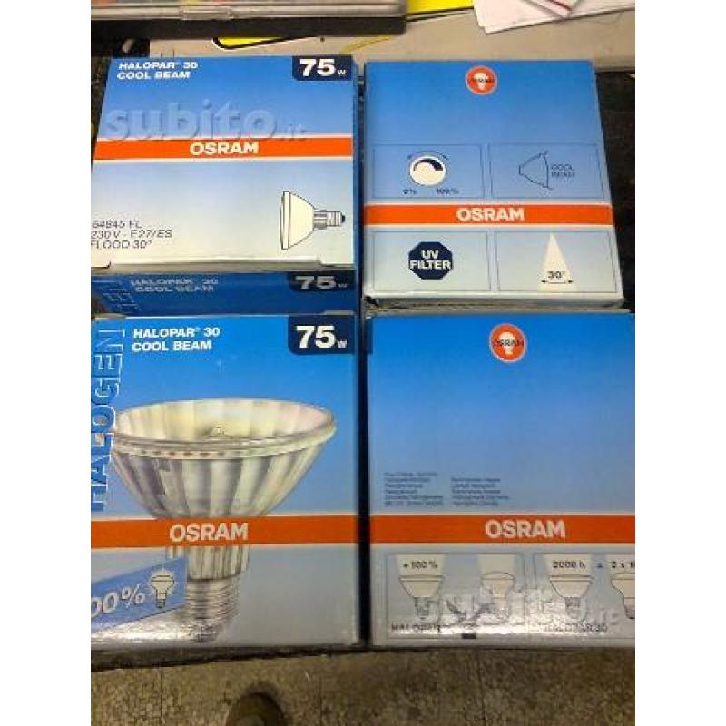Lampadina halopar 75w 30' fl osram