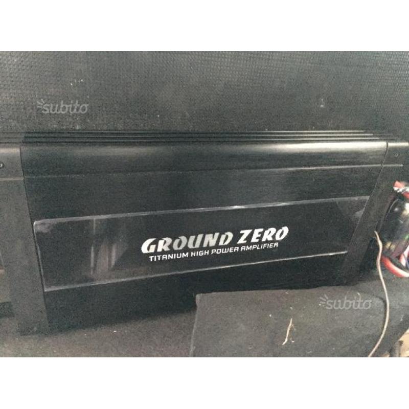 Amplificatore classe D ground zero