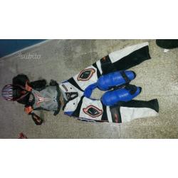 Abbigliamento cross casco