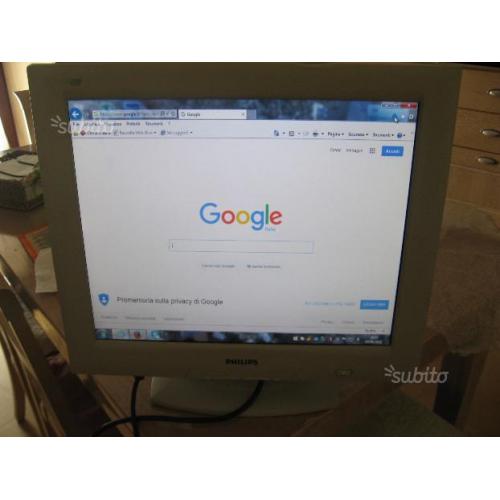 Monitor lcd philips 17"