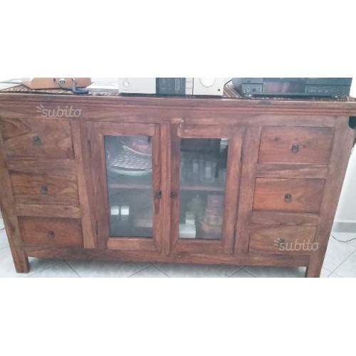 Madia legno etnico