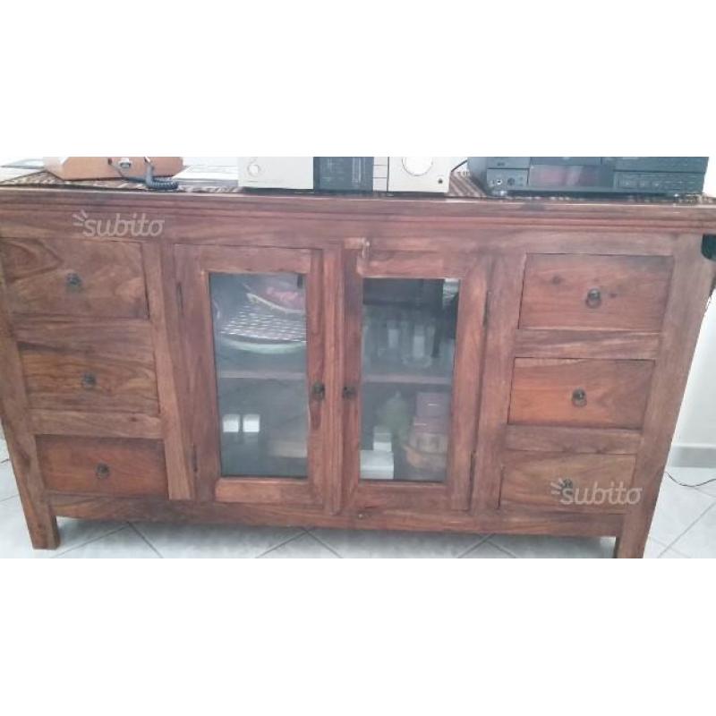 Madia legno etnico
